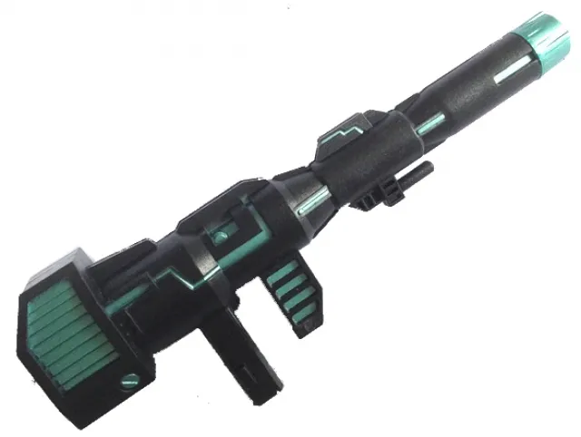 KP-06EX Hands and Gun Set Black Teal Version | Kfc Keiths Fantasy Club | Upgrade Kit