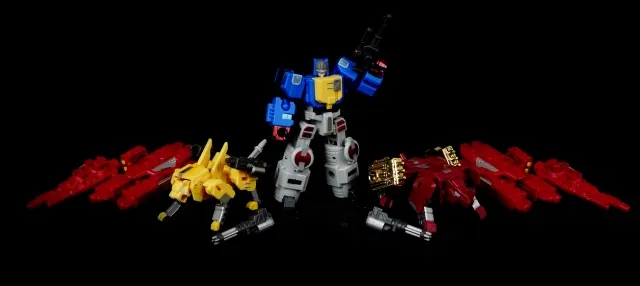 IF-EX03R Sonictech and Fellows Set of 3 Limited Edition Blue Version | Iron Factory