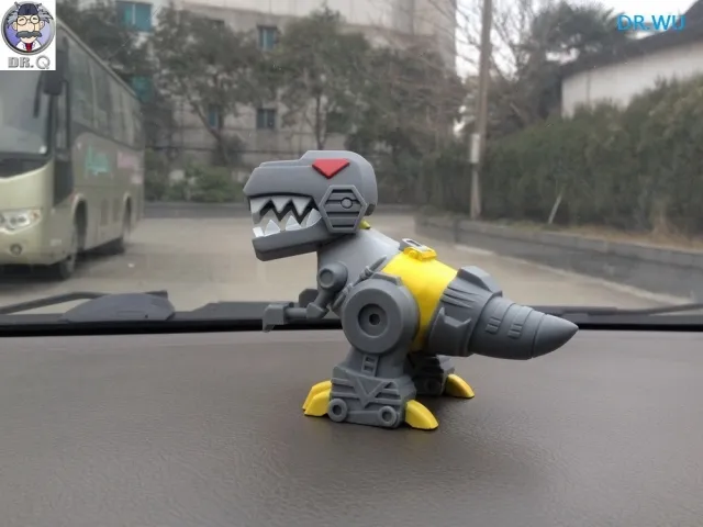 DQ-001 Babylock Dinosaur | Dr. Wu | Upgrade Kit
