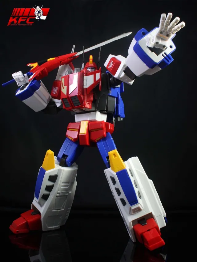 KP-09W Posable Hands Set for Transformers Masterpiece MP-24 Star Saber White Version | Kfc Keiths Fantasy Club | Upgrade Kit