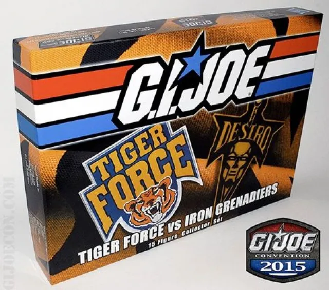 Tiger Force vs Iron Grenadiers Box Set 3.75-Inch Scale | G.I. Joe Joecon 2015 Convention Exclusive