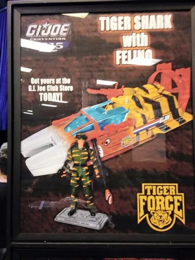 Tiger Shark and Felino 3.75-Inch Scale | G.I. Joe Joecon 2015 Convention Exclusive