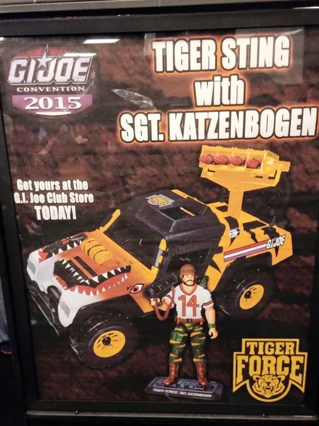 Tiger Sting and Sgt. Katzenbogen 3.75-Inch Scale | G.I. Joe Joecon 2015 Convention Exclusive