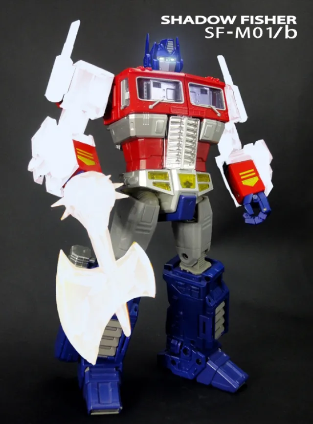SFM01B Arms Axe and Chimney Upgrade Kit for Masterpiece MP-10 Optimus Prime | Shadow Fisher