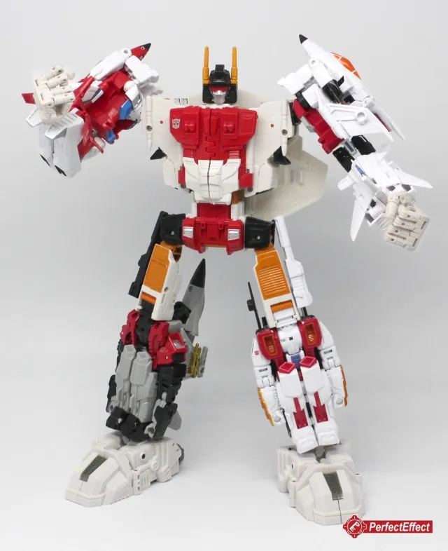 PC-05 Upgrade Kit White Version for Transformers Combiner Wars Superion | Perfect Effect | Upgrade Kit