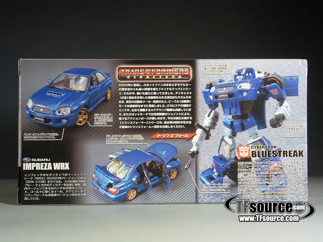 BT-19 Bluestreak | Subaru Impreza WRX | Transformers Binaltech