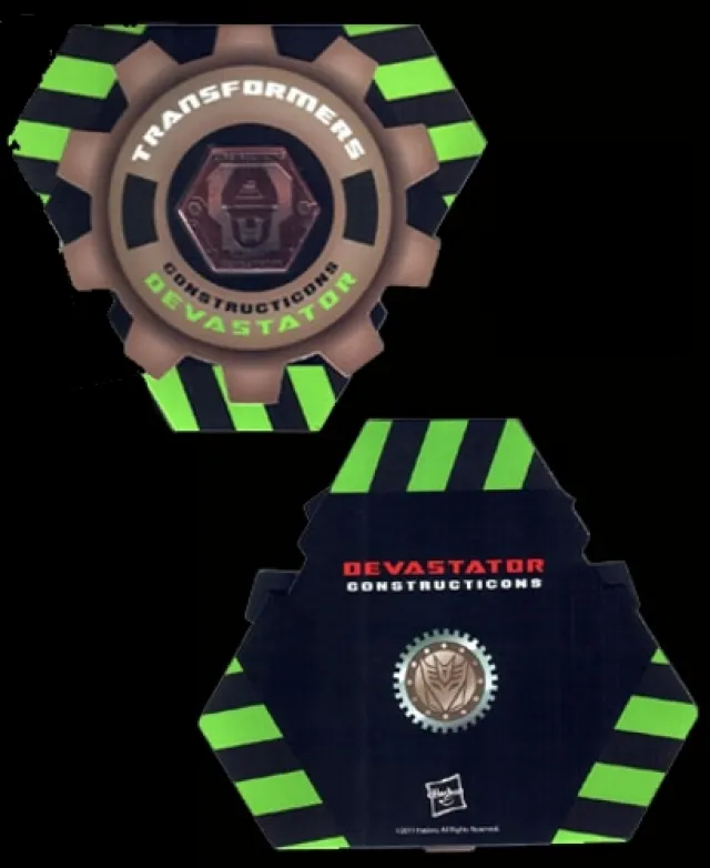 Transformers G1 20 Constructicons Devastator Collectors Coin | Transformers Encore