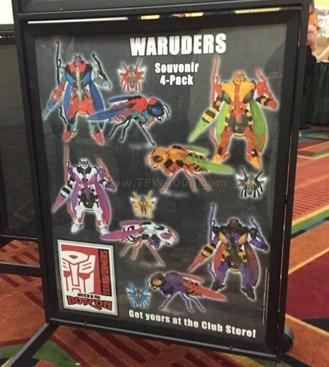 War Riders 4 Pack Botcon Exclusive | Transformers Convention Botcon 2015