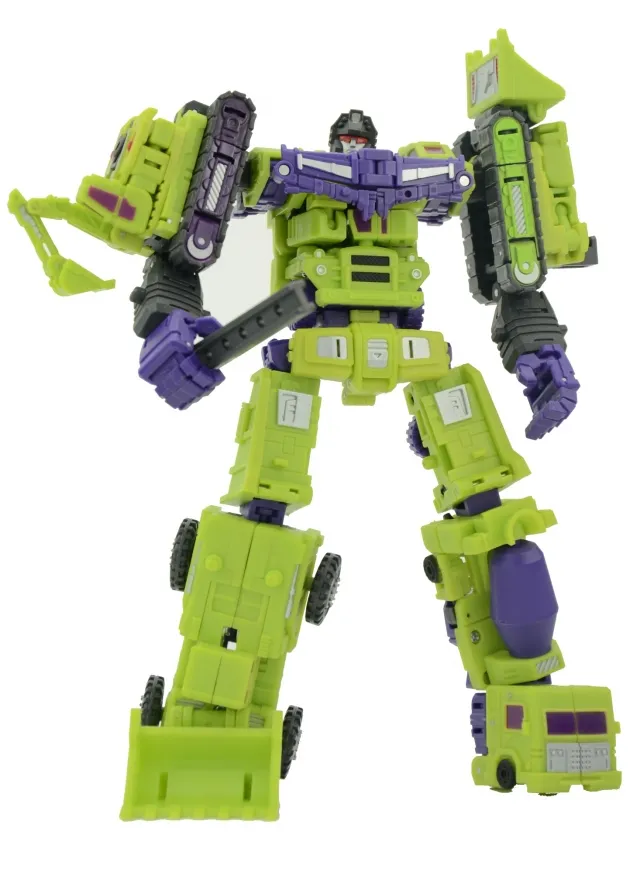 X07 to X12 Hulkie Combiner Set of 6 Figures | DX9 Toys War in Pocket