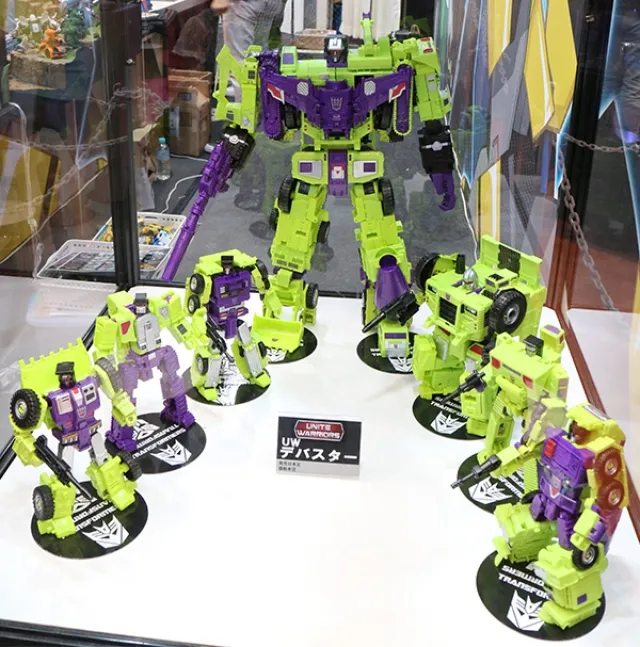 UW-04 Devastator Combiner Set of 6 | Transformers Unite Warriors
