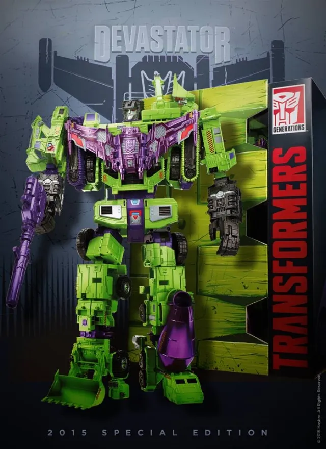 Devastator Giftset SDCC Exclusive | Transformers Combiner Wars