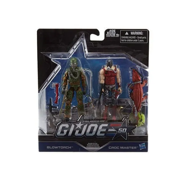 Swamp Steam Set of 2 3.75-Inch Scale | G.I. 50th Anniversary