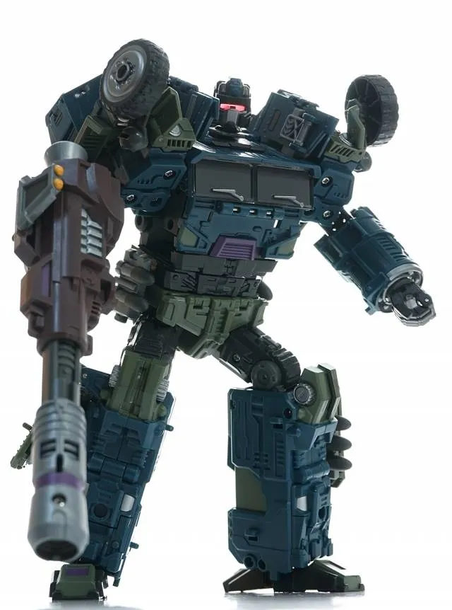 WB01 Full Set of 5 Figures and X-Ray Gun Set | Warbotron