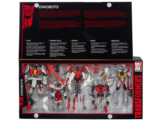 Voyager Class Dinobots Set of 5 G1 Color Version | Transformers 4 Age of Extinction AOE