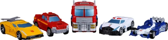 UW-05 Convoy Grand Prime Combiner Set of 5 | Transformers Unite Warriors