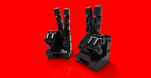 KP-10 Posable Hands Set for Transformers Masterpiece MP-12 Sideswipe | Kfc Keiths Fantasy Club | Upgrade Kit
