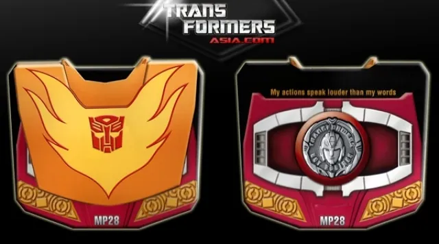 MP-28 Hot Rod 2.0 Collectors Coin | Transformers Masterpiece