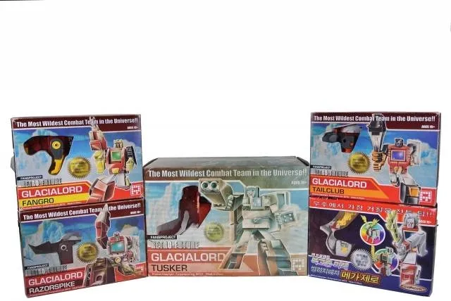 Glacialord Set of 5 | Fansproject Retro Future Glacialord