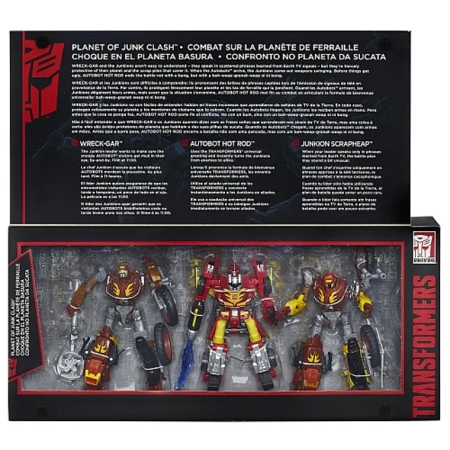Planet of Junk Clash Set of 3 Figures | Transformers Platinum Edition