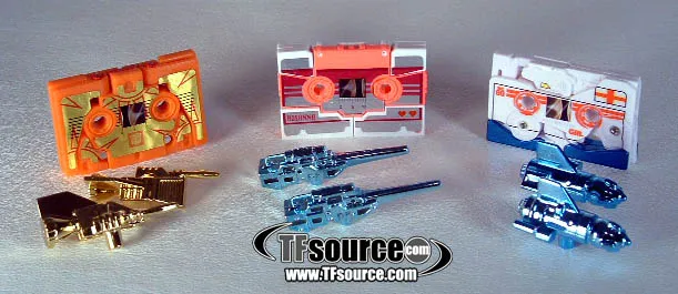 Kiss Play Cassettes 3 pack e-hobby Exclusive | Transformers Kiss Play