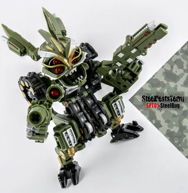SPT01 Steel Bug | Steel Pests Team| Dream Factory