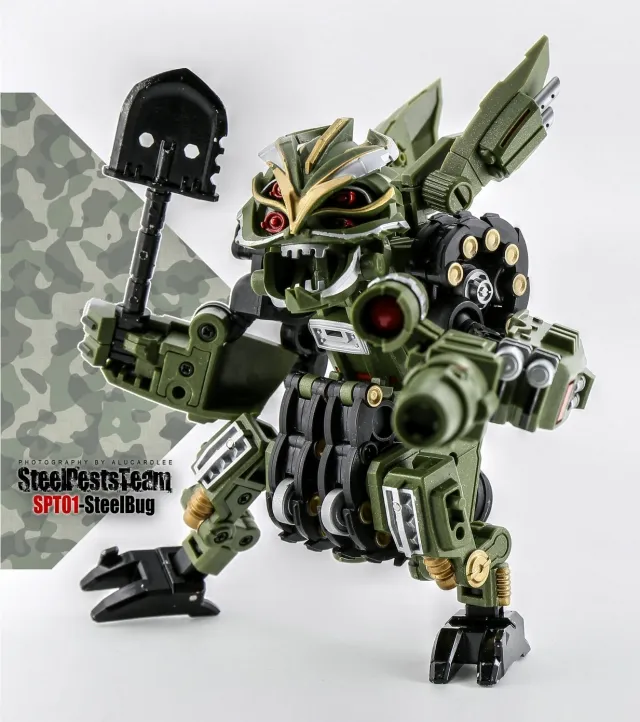 SPT01 Steel Bug | Steel Pests Team| Dream Factory