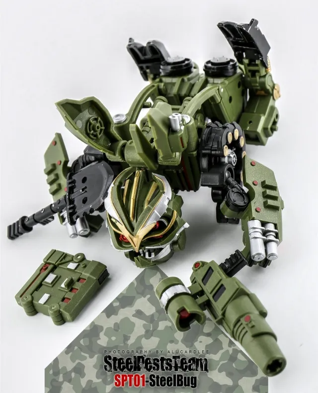 SPT01 Steel Bug | Steel Pests Team| Dream Factory
