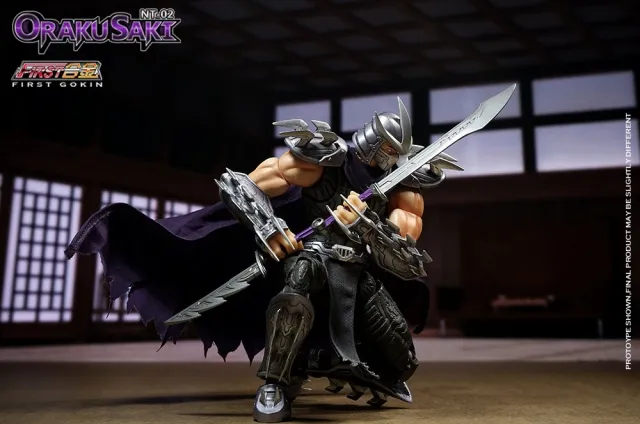 NT02 Oraku Saki Shredder | First Gokin