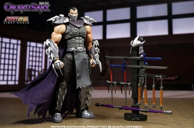 NT02 Oraku Saki Shredder | First Gokin