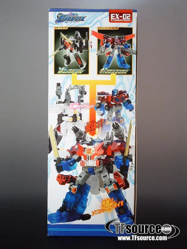 EX-02 Sonic Convoy Gifset Exclusive Leader Class | Transformers Galaxy Force Cybertron