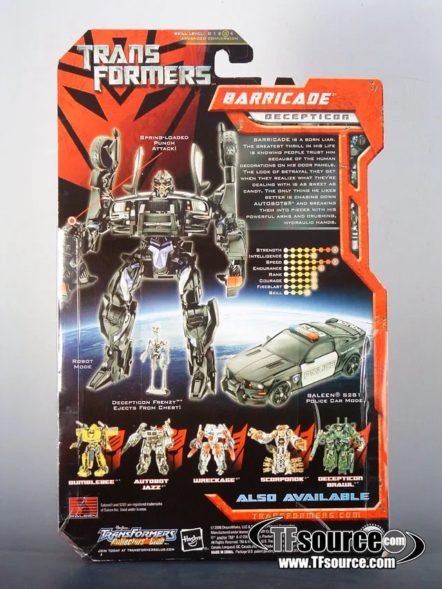 Deluxe Class Barricade | Transformers the Movie