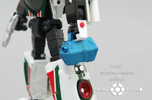 PS-A01 Soulder Cannons and Toolbox for MP-20 Masterpiece Wheeljack | Prime Star