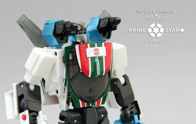 PS-A01 Soulder Cannons and Toolbox for MP-20 Masterpiece Wheeljack | Prime Star