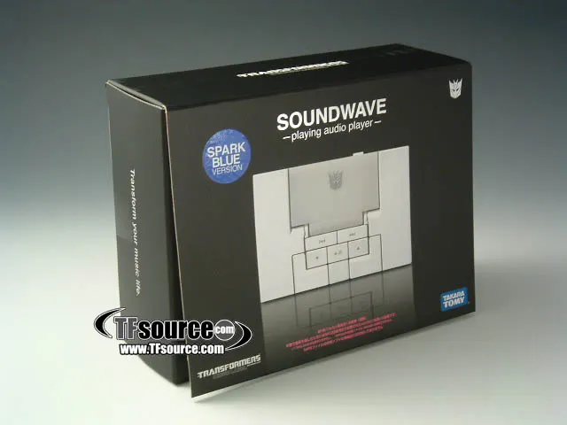 MP3 Player Soundwave Spark Blue Version | Transformers Music Label