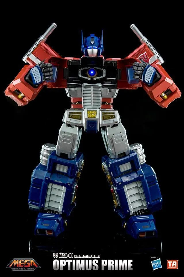 MAS-01 Optimus Prime Mega 18-inches Tall Mega Action Figure | Transformers