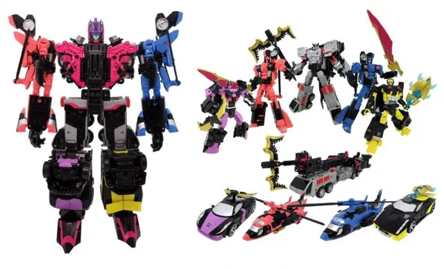 UW-EX Megatronia Combiner Set of 5 | Transformers Unite Warriors