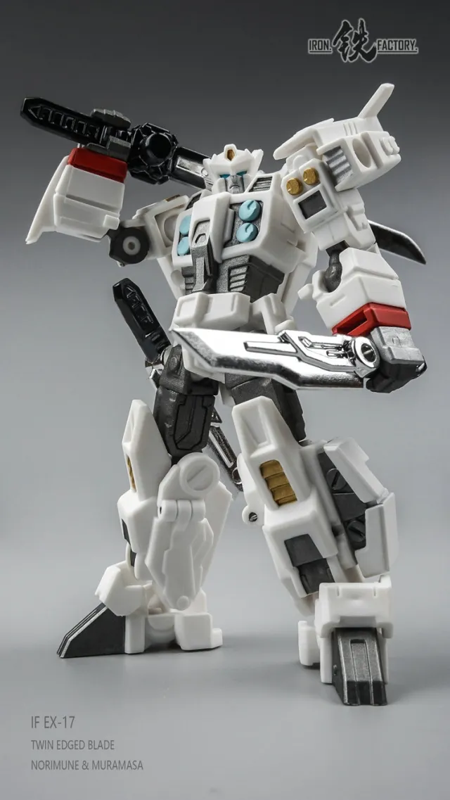 IF-EX17L Norimune and 17S Muramasa | Iron Factory