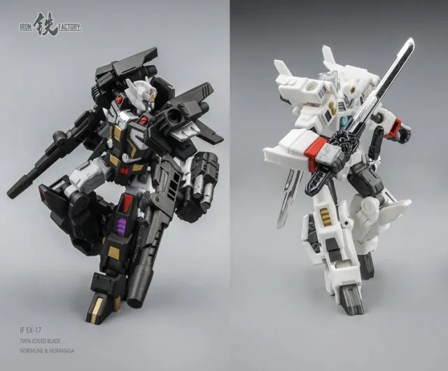 IF-EX17L Norimune and 17S Muramasa | Iron Factory