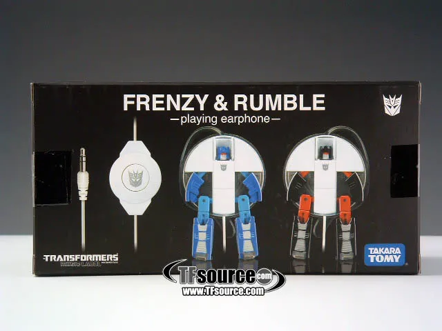 Frenzy and Rumble Headphones | Transformers Music Label