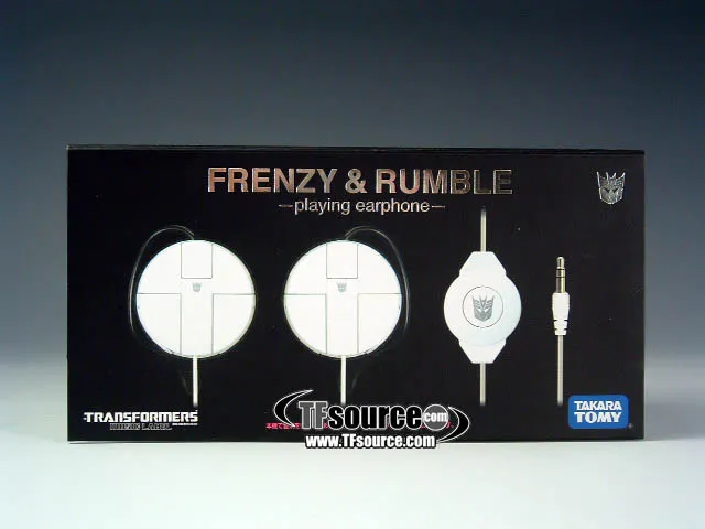 Frenzy and Rumble Headphones | Transformers Music Label