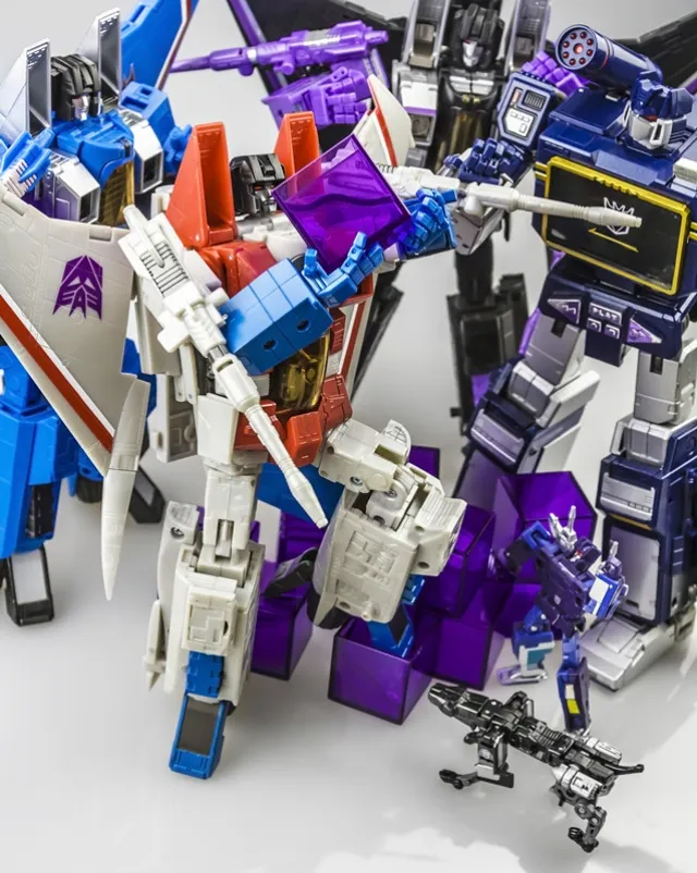 KP-15P E-Nergeon Cubes Set of 6 Purple Version | KFC Toys