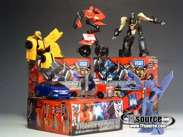 EZ Collection Volume 3 Case of 24 Pieces | Japanese Transformers Animated