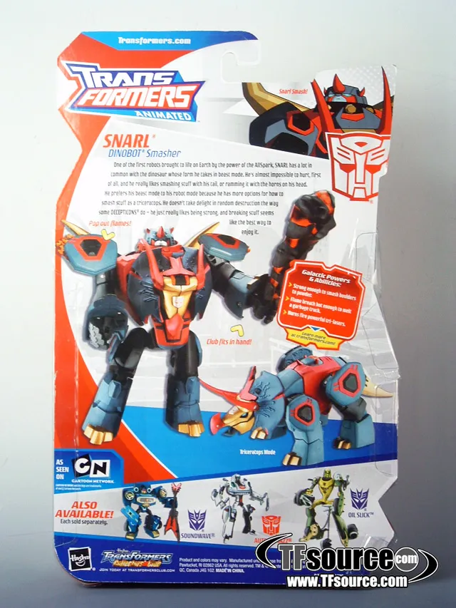 Deluxe Class Snarl | Transformers Animated