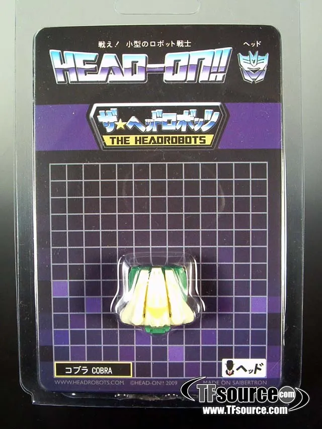 Cobra G1 Headmaster Head | Headrobots