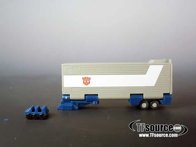 WST Convoy Optimus Prime Trailer and Roller Anime Version | Worlds Smallest Transformers