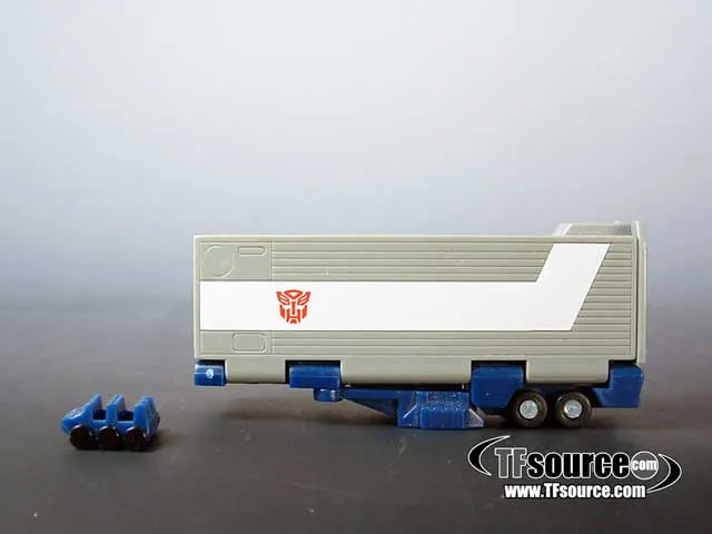 WST Convoy Optimus Prime Trailer and Roller Anime Version | Worlds Smallest Transformers