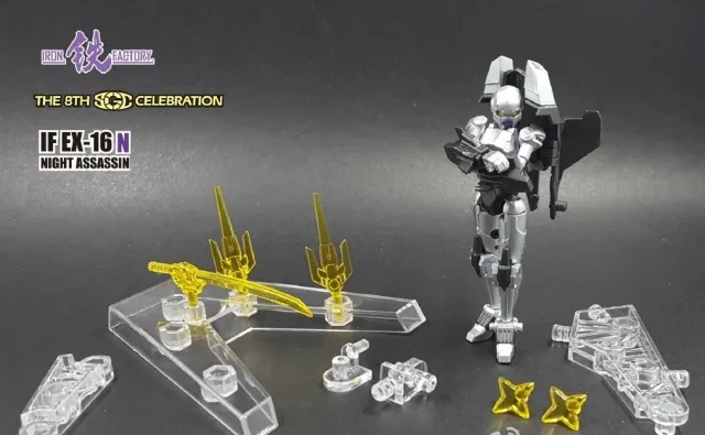 IF-EX16N Night Assassin SGC Convention Exclusive | Iron Factory