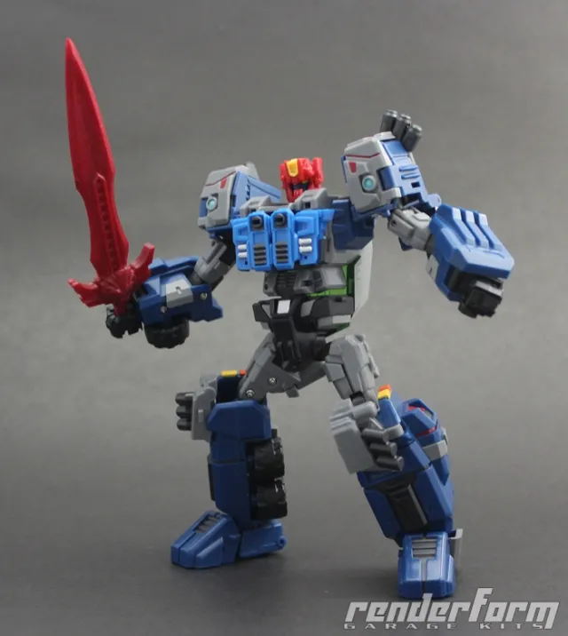 RFX-009E Iron Magnum Red Sentinel Edition | Renderform | Upgrade Kit