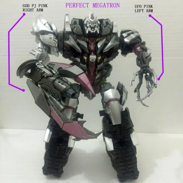 PJ-01 EVIL-BLOOD BLADE Pink Mega Arm ROTF Megatron Cannon Arm Upgrade | Dream Factory | Upgrade Kit
