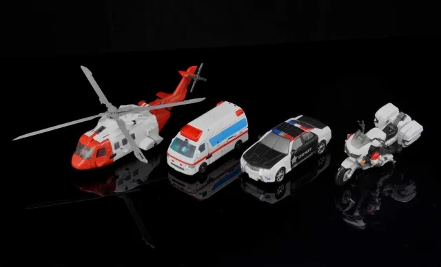 Guardia Combiner Set of 5 | MakeToys | Mtcombiner